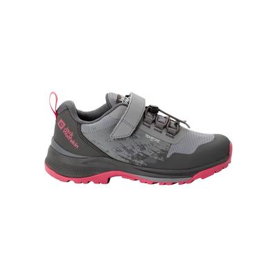 Wanderschuh JACK WOLFSKIN "VILLI HIKER TEXAPORE LOW K", Kinder, Gr. UK 1 - EU 33, Normalschaft, pink (soft, pink), Main Material Second Material 100% Polyamide Lining Sole 100% Rubber/ EVA, Schuhe Image