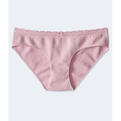 Aeropostale Womens' Scalloped Seamless Hipster - P...