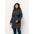 Daunenmantel JACK WOLFSKIN "FROZEN LAKE COAT W" Gr. L (42/44), schwarz (black) Damen Mäntel Daunenmäntel