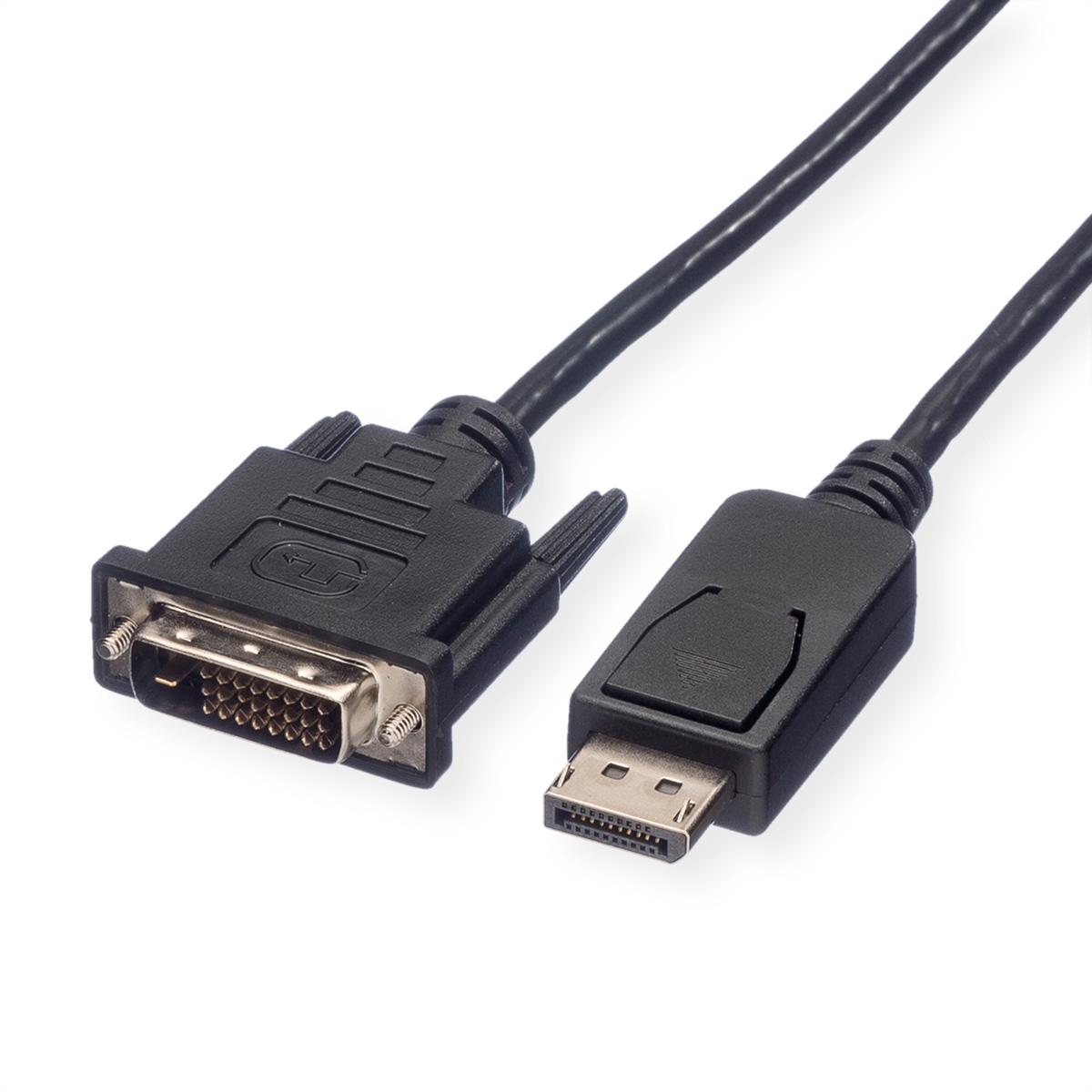 ROLINE DisplayPort Kabel DP ST - DVI ST, schwarz, 2 m Image