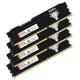 DDR3 32GB Kit (8GBx4) Desktop RAM 1866MHz PC3-14900 UDIMM Non-ECC Unbuffered 1.5V 2Rx8 Dual Rank 240 Pin CL13 PC Computer Memory Upgrade Module (Black)