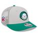 Men's New Era Cream/Kelly Green Philadelphia Eagles 2023 Sideline Historic Low Profile 9FIFTY Snapback Hat