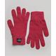 Superdry Women's Classic Knitted Gloves Pink / Pink Peacock - Size: S/M