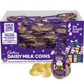 Cadbury Dairy Milk Chocolate Christmas Coins Bag 70g (Box of 54)