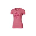 Asics Motion Dry Womens Pink Top - Size Large