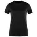 Fjällräven - Women's Abisko Wool S/S - T-Shirt Gr M schwarz