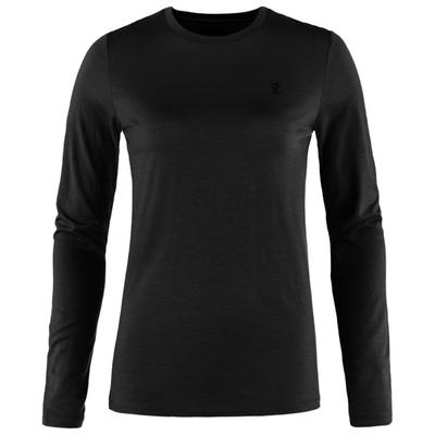 Fjällräven - Women's Abisko Wool L/S - Merinolongsleeve Gr S schwarz Image