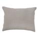 Pom Pom At Home Vancouver 100% Cotton Lumbar Rectangular Pillow Cover & Insert Cotton in Gray | 28 H x 36 W x 7 D in | Wayfair JC-6000-G-20