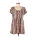 Bobbie Brooks Casual Dress: Yellow Dresses - Women's Size Medium