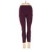 Fabletics Active Pants - Mid/Reg Rise: Burgundy Activewear - Women's Size Small