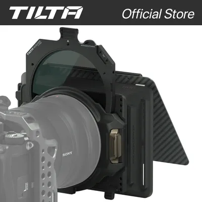 TILTA MB-T16-A 4x5.65" Mirage Matte Box Mirage Motorized VND Kit A Filter Frame Mirage Matte Box for DSLR/Mirrorless Camera
