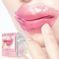 20 PCS Marine Collagen Lip Masks Set 5 Fruit Flavors Mix Patches for Dry Lips Skin Care Hydrating