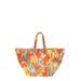 Allover Printed Reversible Tote Bag