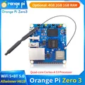 Orange pi null 3 4gb 2gb 1gb ram all winner h618 64-bit 16mb spi flash dual band wifi5 bt3.0 gigabit