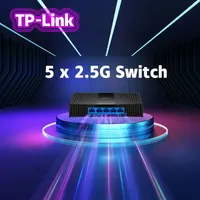 Neuer TP-Link 5 Port 2 5 GB Ethernet Switch 2500m Netzwerk Switcher Plug & Play Netzwerk Hub