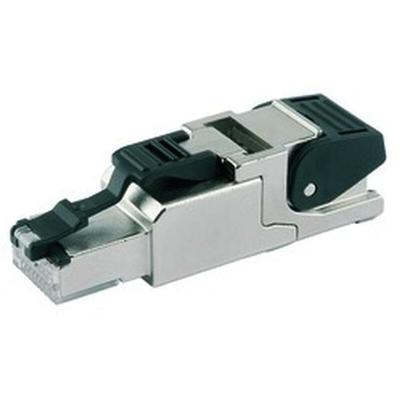 Telegaertner Modular-Stecker Cat6 RJ45 27-22AWG Schirm si geschirmt f.Litzenleiter J00026A2001