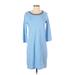 U.S. Polo Assn. Casual Dress: Blue Dresses - Women's Size Small