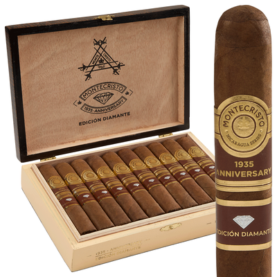 Montecristo 1935 Anniversary Edicion Diamante Robusto No. 2 - Box of 10