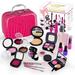 Uccdo 21 Pcs Makeup Toys Sets for 3-8 Year Old Girls Kids Makeup Girls Makeup Kit for Kids Makeup for Girls Kids Makeup Kit for Girl Washable Makeup Toy Set Little Girl Makeup Set