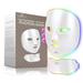 Project E Beauty Photon Skin Rejuvenation Face & Neck Mask | Wireless LED Photon Red Blue Green Therapy 7 Color Light Treatment Anti Aging Spot Removal Wrinkles Whitening Facial Skin C