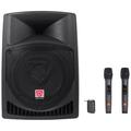 Rockville RPG12 12 800w Powered 2-Way DJ PA Speaker+2) JBL Wireless Microphones