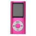 MP3/MP4 Player Compact Digital Music Video Player Photo Viewer Video and Voice Recorder with Mini USB Port 1.8 Inch Screen (Pink)