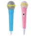 Fake microphone 2Pcs High Simulated Microphone Prop Lip-synching Wireless Props for Kids
