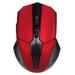 Hemoton Wireless Mouse Foldeble Computer Mouse Portable Mouse Thin Laptop Mouse Lightweight Touch Mouse for Home Festival Gift (Red)