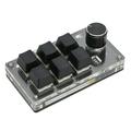 Mechanical Gaming Keypad Mechanical Gaming Keypad 6 Keys 1 Knob Small USB Wireless Dual Mode OSU Keypad DIY Programmable Keyboard