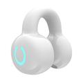 COFEST Electronics Gadgets New In Ear Earphones Transparent Mini Bluetooth Earphones High Power Sports Earphones Wireless Bluetooth Headset White