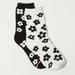 Lucky Brand Retro Flower Crew Sock Pack - Women's Ladies Accessories Ankle Socks in Black