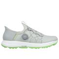 Skechers Men's Slip-ins: GO GOLF Elite 5 - Slip 'In Shoes | Size 13.0 Extra Wide | Gray/Lime | Synthetic | Arch Fit