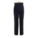 H&M Dress Pants - Low Rise: Black Bottoms - Women's Size 8