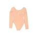 Divided by H&M Bodysuit: Orange Tops - Women's Size Small