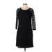 Laundry by Shelli Segal Cocktail Dress: Black Dresses - Women's Size 10