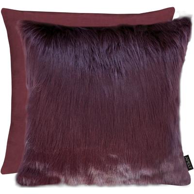 Kissenhülle APELT "Lars" Gr. 1, rot (bordeaux), B:46cm L:46cm, Polyester, Obermaterial: 50% Polyester, 50% Polyethylen, Kissenbezüge Image