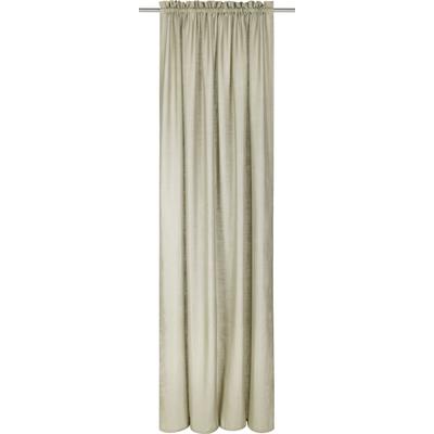 Gardine "Marusha" Gr. 2, grün, B:140cm H:175cm, Polyester, LEGER HOME BY LENA GERCKE, Gardinen, 1 Schal, Leinenoptik, gewebt, verschiedene Größen Image