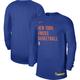 Unisex Nike Blue New York Knicks 2023/24 Legend On-Court Practice Long Sleeve T-Shirt