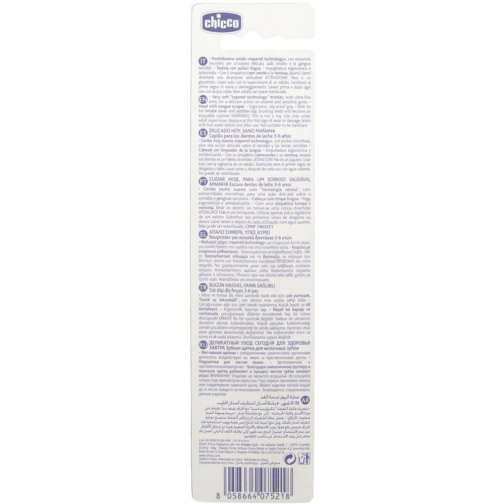 Chicco® Spazzolino da Denti 3-6 anni 1 pz denti