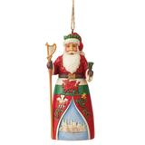 Jim Shore Hanging Figurine Ornament in Red | 6 H x 3.4 W x 3.5 D in | Wayfair 6009465