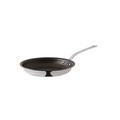 Paderno 12217-20 Series 12200 7 7/8" Aluminum/Stainless Steel Frying Pan w/ Stainless Steel Handle, Silver