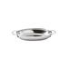 Paderno 12238-30 1 1/2 qt Baker, 11 3/4" x 7 1/8" x 2", Aluminum/Stainless Steel, Induction Ready, Silver