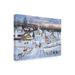 Breakwater Bay Dollinger Joyful Season by Bob Fair Canvas, Cotton in White/Black | 35 H x 47 W x 2 D in | Wayfair C2D47558086C478D9AF1617CE47ED36D