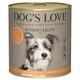 Dog's Love Senior/Light dinde pour chien - 6 x 800 g