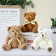 1pc 18cm Lovely Patch Bear Dolls Teddy Bear Soft Stuffed Toy Bear Baby Toy Kids Girls Birthday