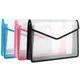 Large Capacity Document Bag A4 A3 File Sorting Organizer Envelope Shape Waterproof Plastic Bag