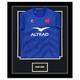 Signed France Rugby Jersey Framed - Squad Autograph 2023 Shirt