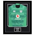 Signed Ireland Rugby Framed Jersey - Grand Slam Champions 2023