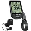 Lixada Cycling Wireless Computer Bike Computer Cadence Multifunctional Rainproof Cycling Computer with Backlight LCD