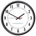 AMERICAN TIME U54BAAA332 Clock,Analog,13-1/4"H,12 hr. Format,110V